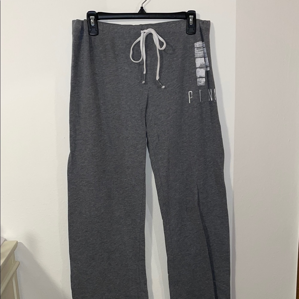 Vintage Victoria's Secret Gray Sweatpants with Drawstring Waist